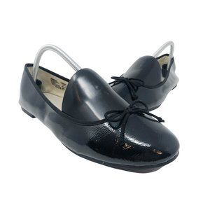 FADED GLORY YOUTH GIRLS DAZZLE BALLET FLAT CASUAL SHOES BLACK SIZES 13,1,4,6 FADED GLORY YOUTH GIRLS DAZZLE BALLET FLAT CASUAL SHOES BLACK SIZES 13,1,4,6